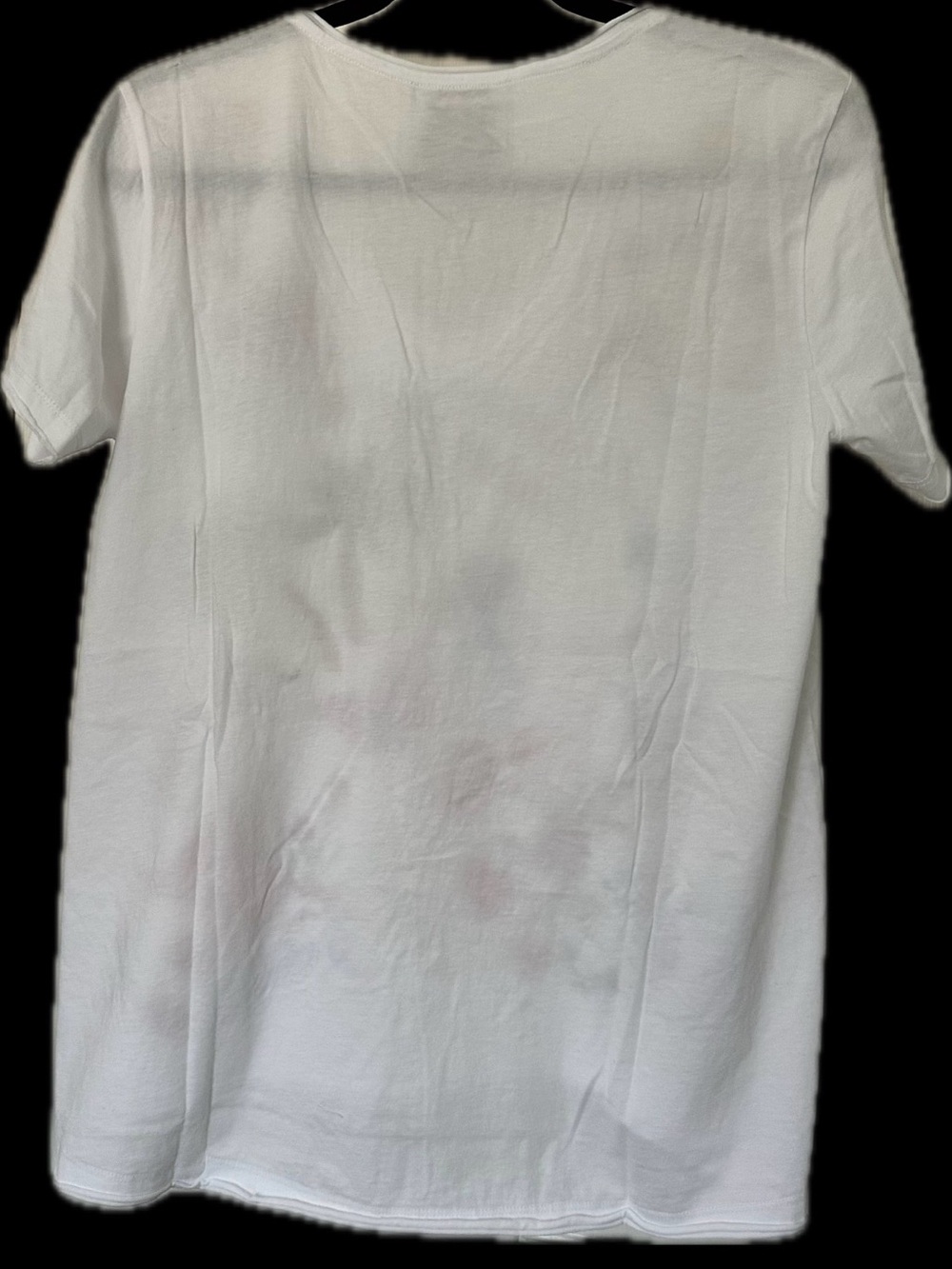 NWT ❤️ Johnny Was White Embroidered 'California Dreamin' V-Neck Tee - MSRP $138 - Picture 5 of 7